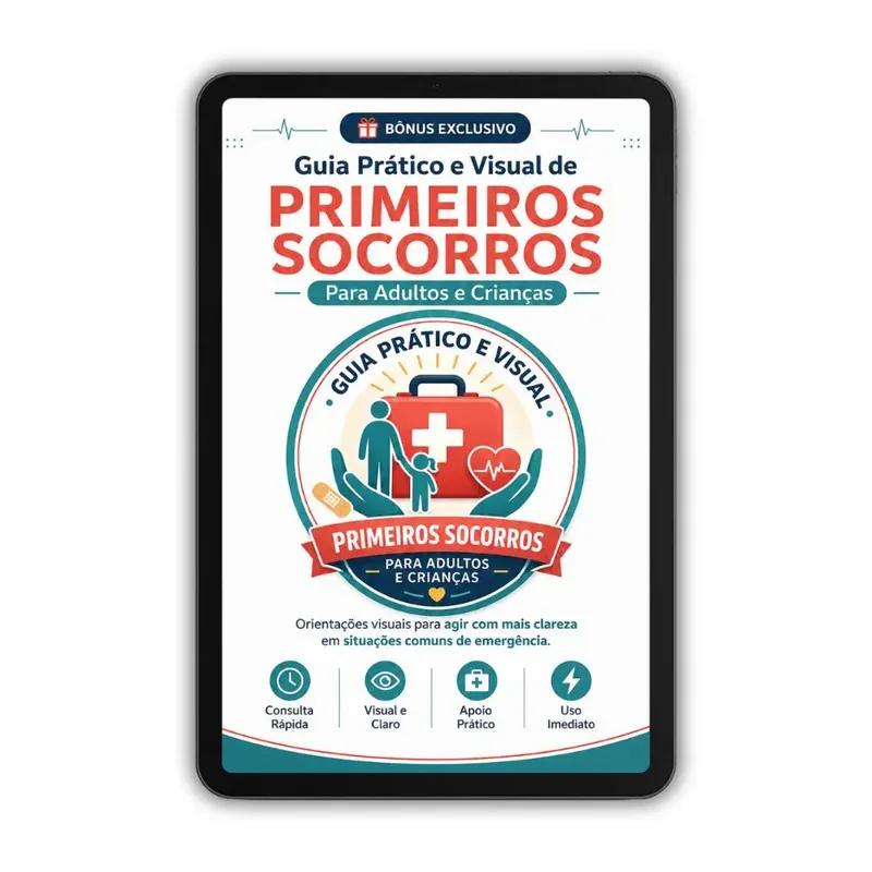 Bônus Guia Prático e Visual de Primeiros Socorros