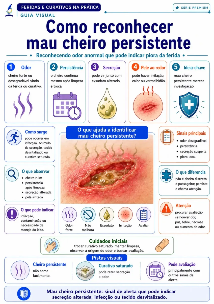 Demonstração do Guia Visual de Feridas e Curativos 4