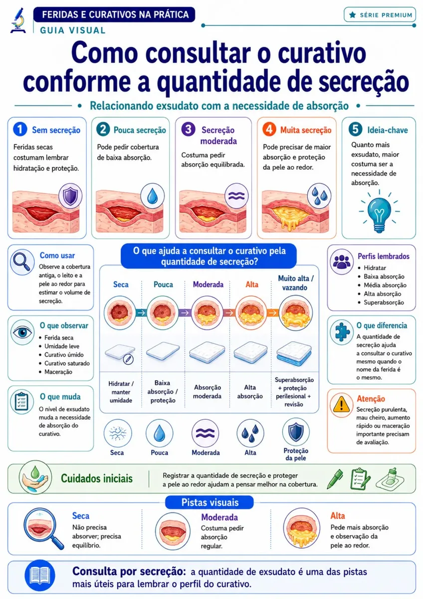 Demonstração do Guia Visual de Feridas e Curativos 4
